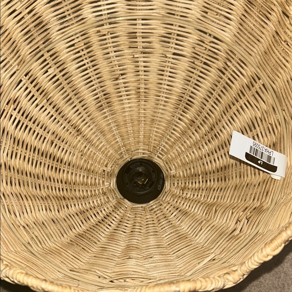 Studio McGee Woven Flush Mount Ceiling Light - MISSING HARDWARE - Picture 4 of 8